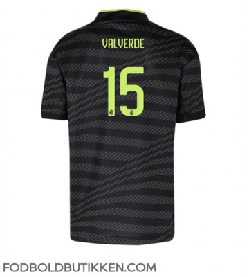 Real Madrid Federico Valverde #15 Tredjetrøje 2022-23 Kortærmet